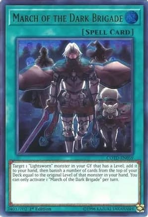 March of the Dark Brigade — Code of the Duelist