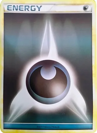 Darkness Energy (2010 Unnumbered HGSS Style Non-Holo) — League & Championship Cards