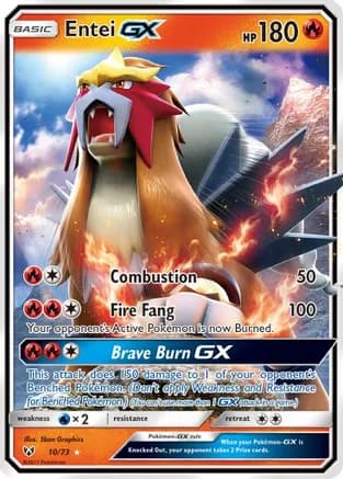 Entei GX — Shining Legends