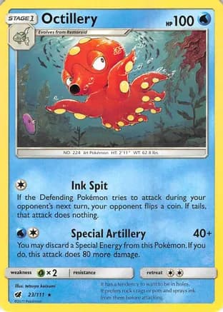 Octillery — SM - Crimson Invasion