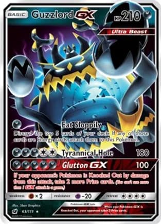 Guzzlord GX — SM - Crimson Invasion