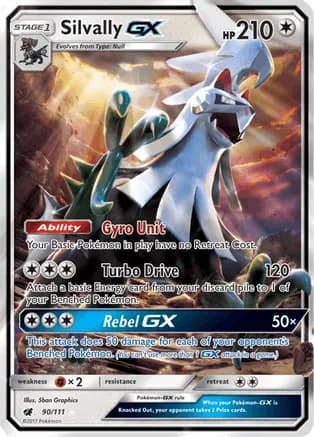 Silvally GX — SM - Crimson Invasion