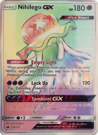 Nihilego GX (Secret) — SM - Crimson Invasion