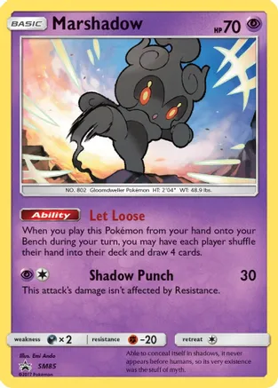 Marshadow - SM85 — SM Promos