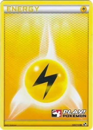 Lightning Energy - 108/114 (Play! Pokemon) — League & Championship Cards
