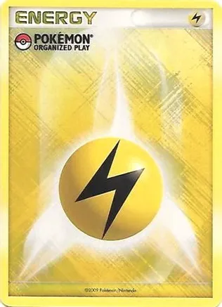 Lightning Energy (2009 Unnumbered POP Promo) — League & Championship Cards
