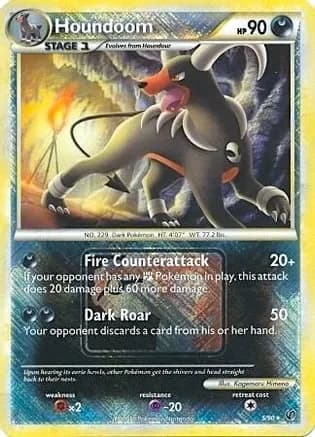 Houndoom - 5/90 (League Promo) — League & Championship Cards