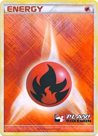 Fire Energy (2010 Play! Pokemon) — League & Championship Cards