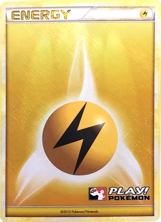 Lightning Energy (2010 Play! Pokemon) — League & Championship Cards