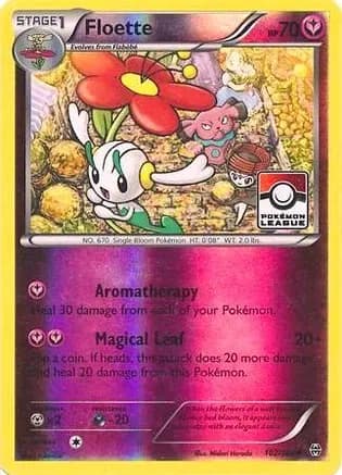 Floette - 102/162 (Pokemon League) — League & Championship Cards