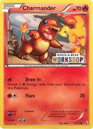 Charmander - 17/113 (Build-A-Bear Workshop Exclusive) — Miscellaneous Cards & Products