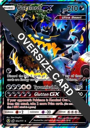 Guzzlord GX - 63a/111 — Jumbo Cards