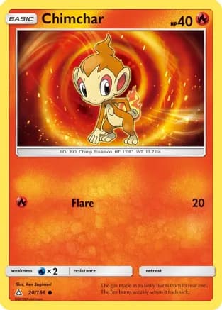 Chimchar (20) — SM - Ultra Prism