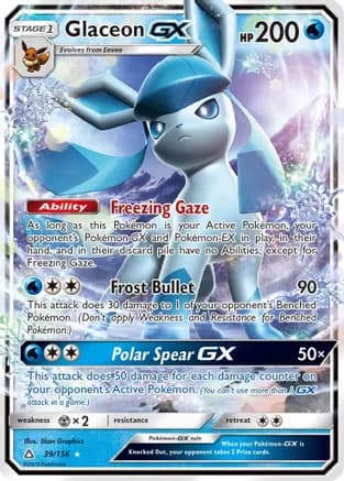 Glaceon GX — SM - Ultra Prism