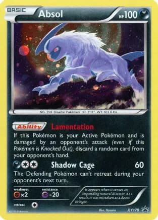Absol - XY178 — XY Promos
