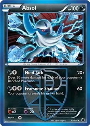 Absol - 67/116 (Moltres Legendary Battle Deck) — Deck Exclusives