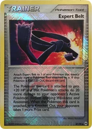 Expert Belt - 87/99 (League Promo) — League & Championship Cards