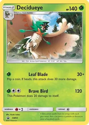 Decidueye - SM55 — SM Promos