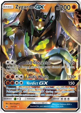 Zygarde GX — SM - Forbidden Light