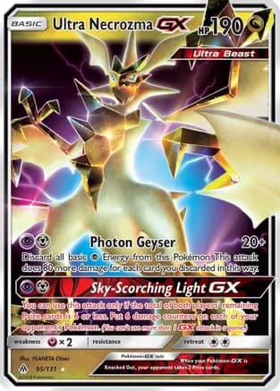 Ultra Necrozma GX — SM - Forbidden Light