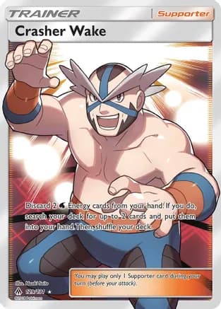 Crasher Wake (Full Art) — SM - Forbidden Light