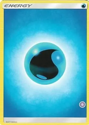 Water Energy (6) — SM Trainer Kit: Alolan Sandslash & Alolan Ninetales