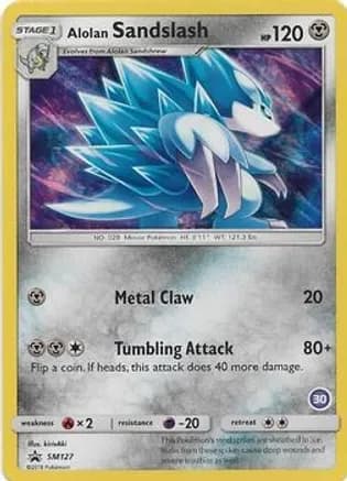 Alolan Sandslash (30) — SM Trainer Kit: Alolan Sandslash & Alolan Ninetales