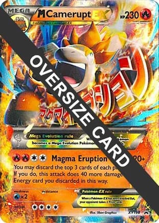 M Camerupt EX - XY198 — Jumbo Cards