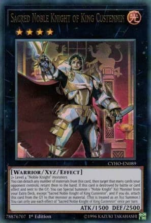 Sacred Noble Knight of King Custennin — Cybernetic Horizon