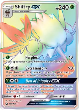 Shiftry GX (Secret) — SM - Celestial Storm