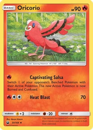 Oricorio (30) — SM - Celestial Storm