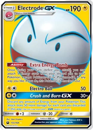 Electrode GX (Full Art) — SM - Celestial Storm