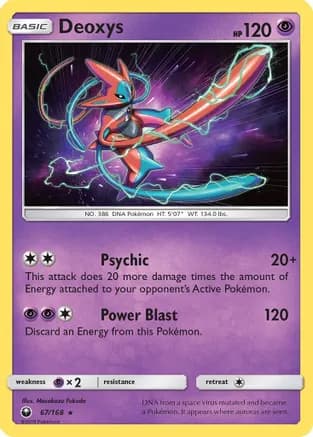 Deoxys (67) — SM - Celestial Storm
