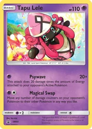 Tapu Lele - SM45 — SM Promos