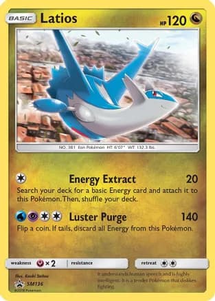 Latios - SM136 — SM Promos