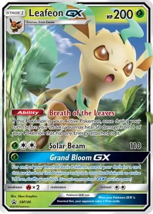 Leafeon GX - SM146 — SM Promos