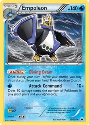 Empoleon - 29/108 (Battle Arena Deck Exclusive) — Deck Exclusives