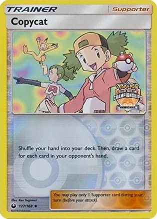 Copycat - 127/168 (Regional Championships) — League & Championship Cards