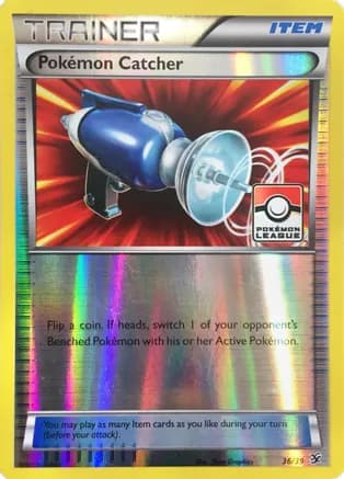 Pokemon Catcher - 36/39 (Pokemon League) — League & Championship Cards