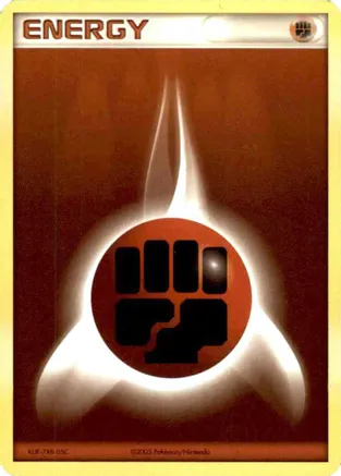Fighting Energy (2005 Unnumbered) — League & Championship Cards