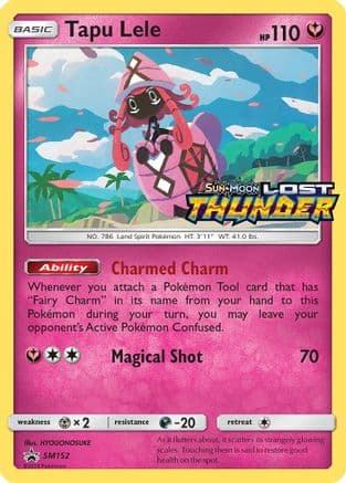 Tapu Lele - SM152 (Prerelease) — SM Promos