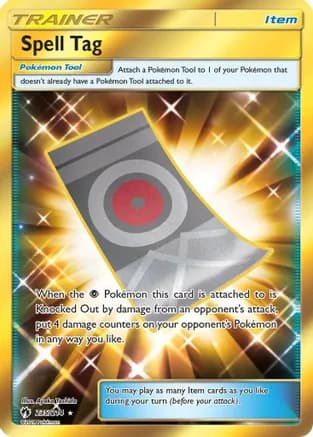 Spell Tag (Secret) — SM - Lost Thunder