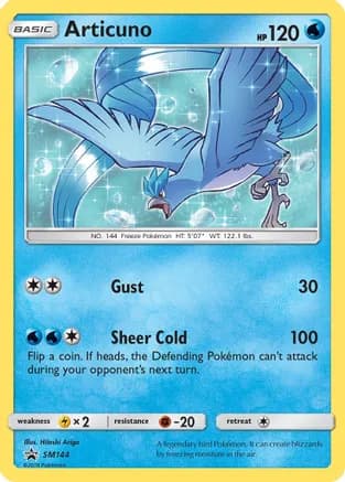 Articuno - SM144 — SM Promos