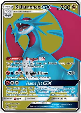 Salamence GX - SM139 — SM Promos