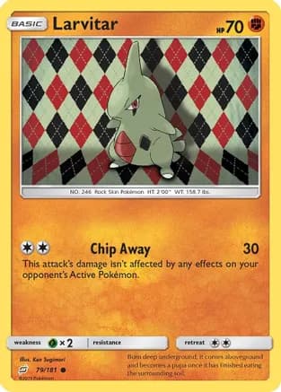 Larvitar — SM - Team Up