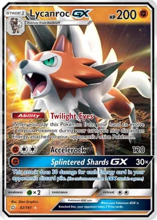 Lycanroc GX — SM - Team Up