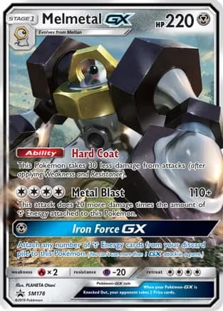 Melmetal GX - SM178 — SM Promos