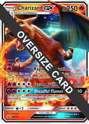 Charizard GX - SM195 (SM Black Star Promo) — Jumbo Cards