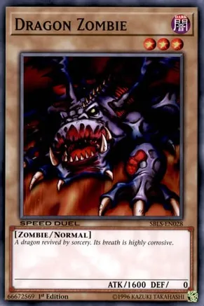 Dragon Zombie — Speed Duel: Arena of Lost Souls