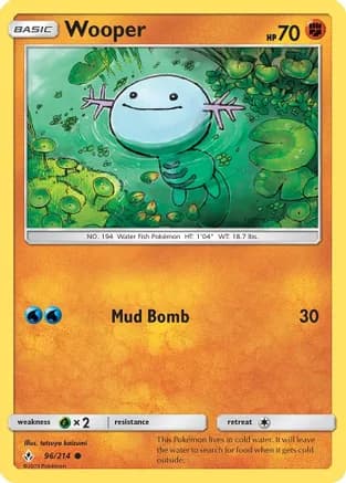 Wooper — SM - Unbroken Bonds